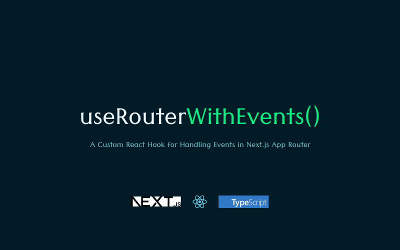useRouterWithEvent()